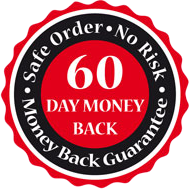 60 days money back guarantee